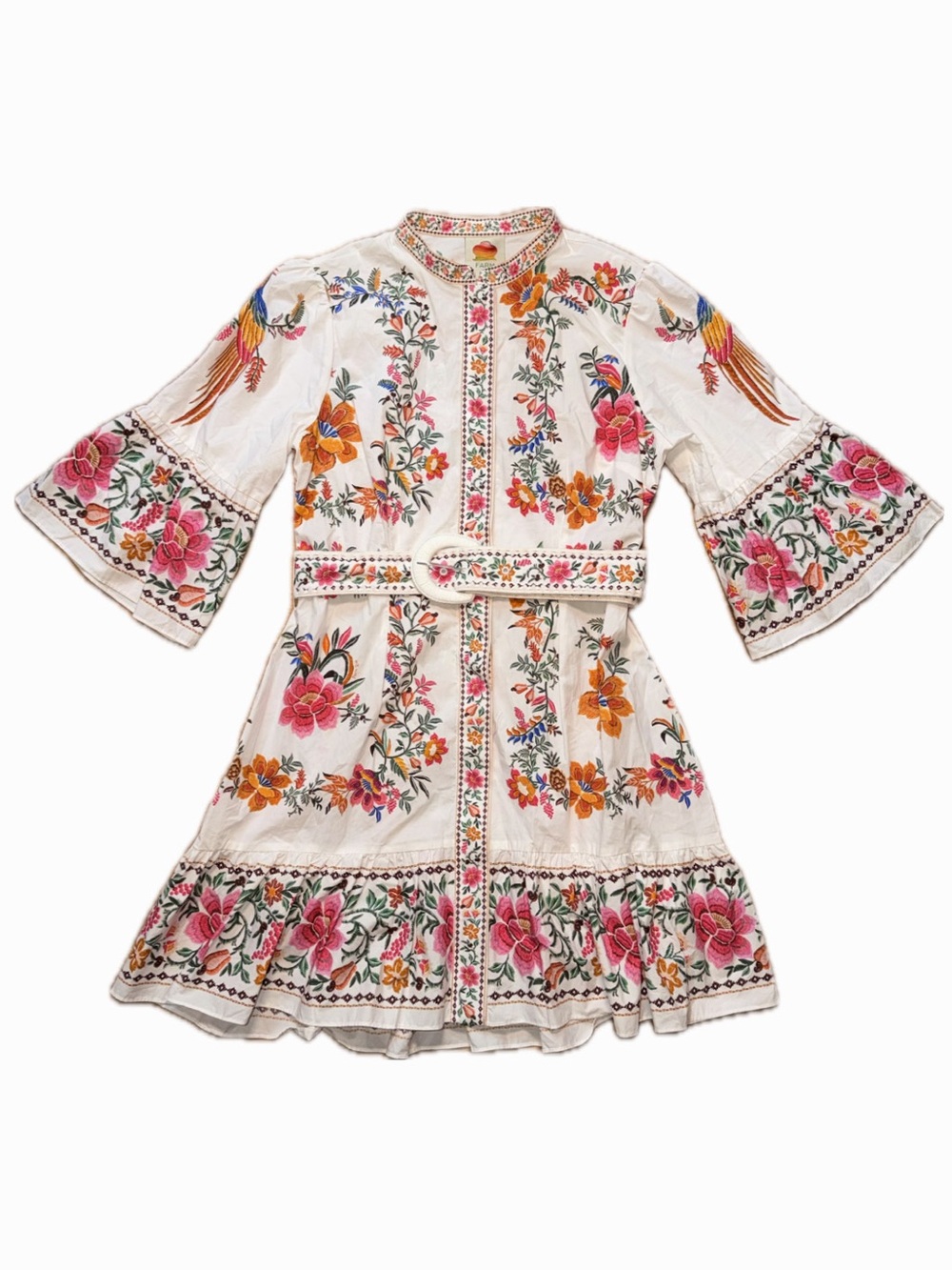 Farm Rio Delicate Forest Dress - Picture 4 of 6